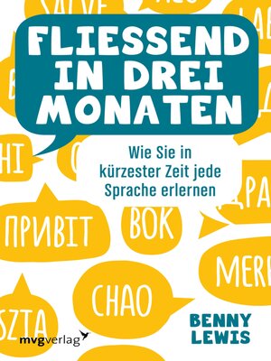 cover image of Fließend in drei Monaten